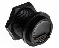 ub-20pmfp-sc8001 Amphenol Industrial Straight, Panel Mount Type B IP68 USB Connector