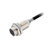 e2e-x8b1t18-2m Omron Inductive Threaded Barrel Proximity Sensor, M18, 8 mm Detection, PNP NO, 10 → 30 V dc