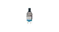9633nab APEM 9600 Series Push Button Switch, Momentary, Panel Mount, 6.35mm Cutout, Normally Open (NO), 30V dc