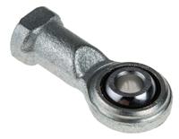 198-8951 RS PRO M6 x 1 Female Steel Rod End, 6mm Bore, 39mm Long, Metric Thread Standard, Female Connection Gender
