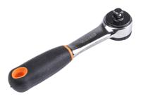 6950rn Bahco 1/4 in Square Ratchet with Ratchet Handle, 120 mm Overall
