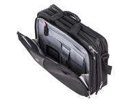 600655 Wenger Legacy 17in  Laptop Briefcase, Black