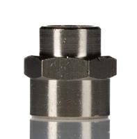 160222818 Norgren 16 Series Straight Threaded Adaptor, G 1/4 Female to G 1/8 Female, Threaded Connection Style