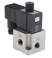 evt317-5d-02f-q SMC 3/2 Pneumatic Solenoid Valve - Spring/Solenoid G 1/4 VT317 Series 24V dc