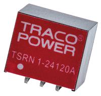 tsrn-1-24120a TRACOPOWER Switching Regulator, Through Hole, ±12V dc Output Voltage, 13.5 → 24 V dc, 13.5 → 42 V dc
