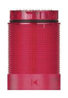 63412055 Werma KombiSIGN 40 Series Red EVS, Flashing Effect Beacon Tower, 24 V dc, LED Bulb, DC, IP66, IP69K