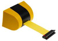 829-9075 RS PRO Yellow Polyester Retractable Barrier, 4.6m, Yellow Tape