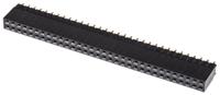 m20-6113245 HARWIN Straight Through Hole Mount PCB Socket, 64-Contact, 2-Row, 2.54mm Pitch, Solder Termination