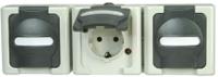 131356005 Kopp Grey Plug Socket, 16A