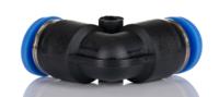 916-0892 RS PRO Elbow Tube-toTube Adaptor, Push In 8 mm to Push In 8 mm, Tube-to-Tube Connection Style