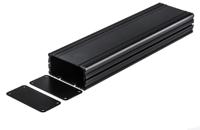 468-7471 RS PRO Black Anodised Aluminium Instrument Case, 285 x 81.4 x 40mm