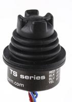 ts-1d1s09a Apem 2-Axis Joystick Switch Castle, Hall Effect, IP68, IP69K 5V
