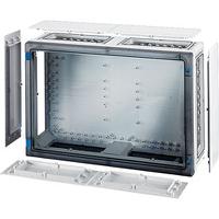 fp-0401 HENSEL FP Series Transparent Polycarbonate Junction Box, IP65, 163 x 546 x 366mm