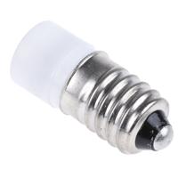 207-523 RS PRO White LED Indicator Lamp, 6V ac/dc, E10 Base, 10mm Diameter, 2070mcd