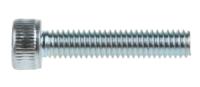 483-8231 RS PRO Bright Zinc Plated Steel Hex Socket Cap Screw, DIN 912, M4 x 20mm