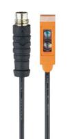 o8h208 ifm electronic Diffuse Photoelectric Sensor, Block Sensor, 1 mm → 30 mm Detection Range IO-LINK