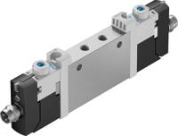 vuvg-l10-b52-t-m5-1r8l Festo 5/2 Solenoid Valve - Solenoid Metric M5 VUVG Series 24V dc, 576664