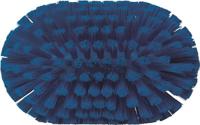 70393 Vikan Medium Bristle Blue Scrub Brush, 40mm bristle length, Polyester, Polypropylene, Stainless Steel bristle material