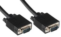 11045206-10 Roline Male VGA to Male VGA Cable, 6m Black