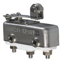 tz-1gv22 Omron Roller Lever Limit Switch, NO/NC, IP00, SPDT, 250V ac Max, 1A Max