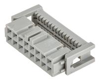 89116-0101ha 3M 16-Way IDC Connector Socket for Cable Mount, 2-Row