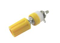 266-4934 RS PRO 4mm Yellow Terminal Post, 60V dc, 15A, 4BA Thread