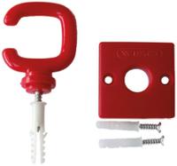 503-720 RS PRO Red Polypropylene Barrier Hook