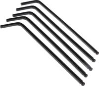 735-093 RS PRO 5 piece L Shape Metric Hex Key Set, 4mm