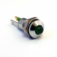 19040051 CML Innovative Technologies 1904X05X Series Green Panel Mount Indicator, 2V, 8mm Mounting Hole Size, IP67