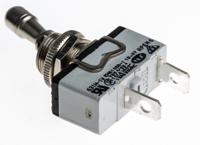 631h2-1v APEM Toggle Switch, Panel Mount, On-Off, SPST, Tab Terminal