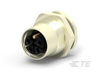 t4141l12031-000 TE Connectivity Circular Connector, 2 Contacts, Panel, M12 Connector, Socket, Female, IP67, M12 Series