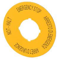 121372-m22-xbk11 Eaton M22 Series Label Holder for Use with Label, 1 x 60 x 60mm