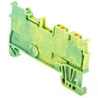 3212374 Phoenix Contact  PT 1.5/S-TWIN/1P-PE Series Green/Yellow, 0.14 → 1.5mm², Single-Level, Plug In Termination