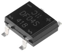 df04s-t Diodes Inc Bridge Rectifier, 1A, 400V, 4-Pin