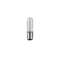 95501538 Werma 955 Series Clear Continuous lighting Beacon, 230 V, Base Mounting, BA 15d Bulb