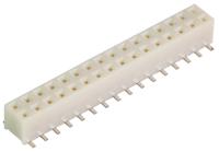 a3a-32da-2sv71 Hirose A3A Series Straight Surface Mount PCB Socket, 32-Contact, 2-Row, 2mm Pitch, Solder Termination