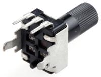 ptv09a-4020u-b104 Bourns PTV09 100kΩ Rotary Potentiometer 1-Gang, Panel Mount (Through Hole), PTV09A-4020U-B104