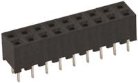 a3c-18da-2dsc71 Hirose A3C Series Straight Through Hole Mount PCB Socket, 18-Contact, 2-Row, 2mm Pitch, Solder Termination