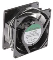 sf11580a1083hblgn Sunon SF Series Axial Fan, 115 V ac, AC Operation, 52.7m³/h, 12W, 130mA Max, 80 x 80 x 38mm