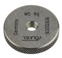 16191 Volkel M5 x 0.8 Ring Thread Gauge Ring Gauge, 0.8mm Pitch Diameter