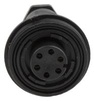 px0740s07 Bulgin Circular Connector, 6 Contacts, In-Line, Standard Connector, Socket, Female, IP68, Standard Buccaneer Series