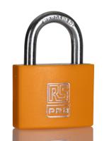 195-8232 RS PRO Key Aluminium, Steel Padlock, Keyed Alike, 6mm Shackle, 43mm Body