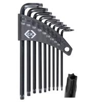 t4409 CK 9-Piece Torx Key Set, L Shape, Short Arm