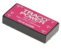 ten-40-2411wir TRACOPOWER TEN 40WIR DC-DC Converter, 5V dc/ 8A Output, 9 → 36 V dc Input, 40W, Through Hole, +85°C Max Temp