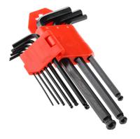 542-3492 RS PRO 16 piece L Shape Metric Hex Key Set, 1.5 → 10mm