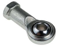 198-8967 RS PRO M8 x 1.25 Female Steel Rod End, 8mm Bore, 47mm Long, Metric Thread Standard, Female Connection Gender