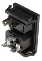 bzv03z000001 Bulgin C14 Snap-In IEC Connector Male, 10A, 250 V