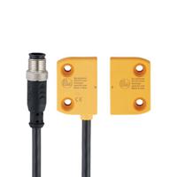 mn203s ifm electronic MN Series Non-Flush Magnetic Safety Switch, 24V dc, Polyamide Housing, 2NO, M12