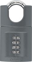 72968 ABUS Combination Weatherproof Zinc Padlock, 8mm Shackle, 50mm Body