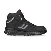 jaltail-jvjv102-44 Jallatte JVJV102 Black Aluminium Toe Capped Unisex Safety Boots, UK 9.5, EU 44